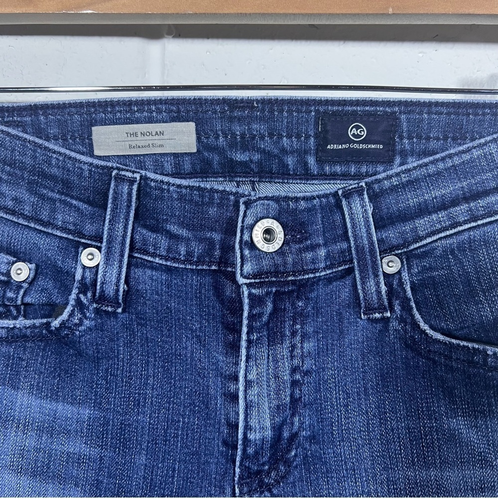 AG Adriano Goldschmied The Nolan Relaxed Slim Jeans Size 27R - Picture 3 of 4